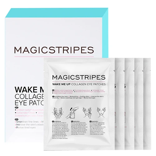 Magicstripes Wake Me Up Collagen Eye Patches - 5 Masks 1 Magicstripes Wake Me Up Collagen Eye Patches - 5 Masks